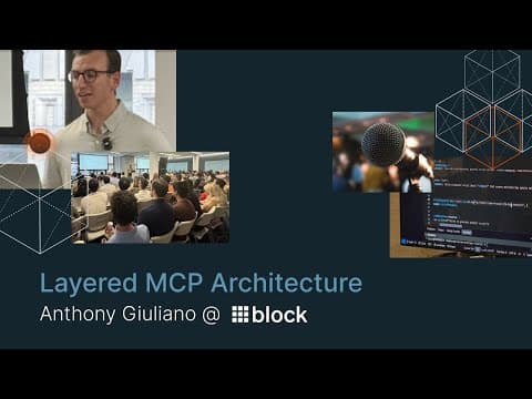 Block's Anthony Giuliano on Layered MCP Architecture