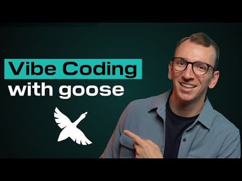 Build Apps Faster with AI | Vibe Coding with Goose