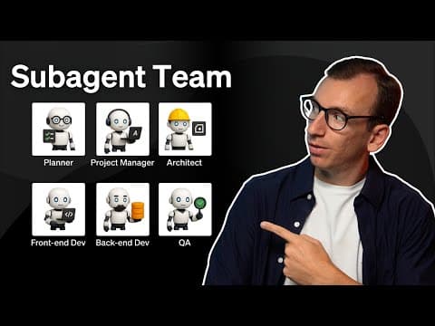 How I Built an App with 6 AI Subagents